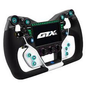 Cube Controls GTX2 Lenkrad, weiß/blau - 30 cm Grip-GTX2-WHI300BLU